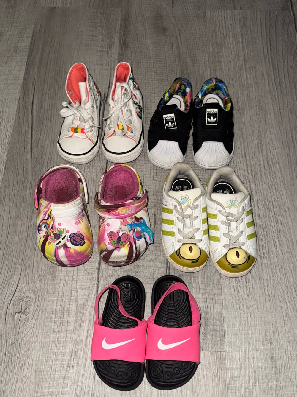 Nike Adidas Crocs sandals shoes sneackers